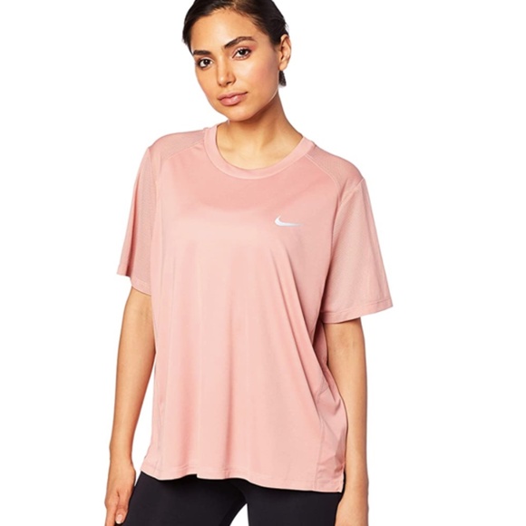 Nike Tops - NWT Nike pink running tee size 1X // 0462